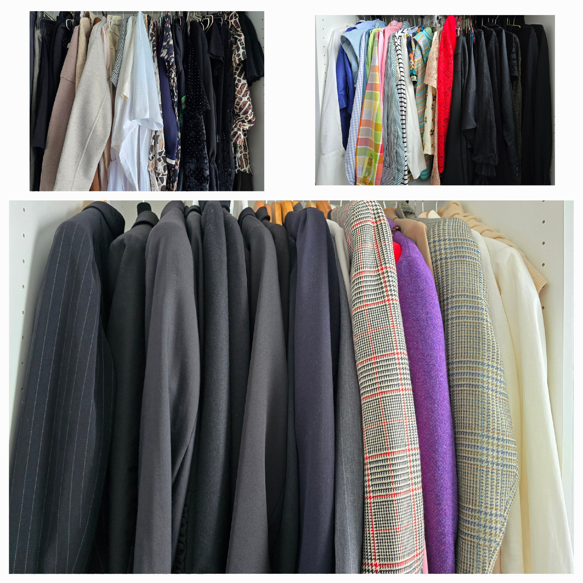 Наглядно , кокой % чёрного в моём шкафу 