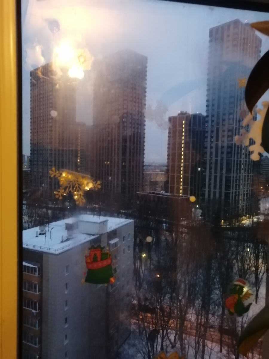 Вид с 15 этажа.