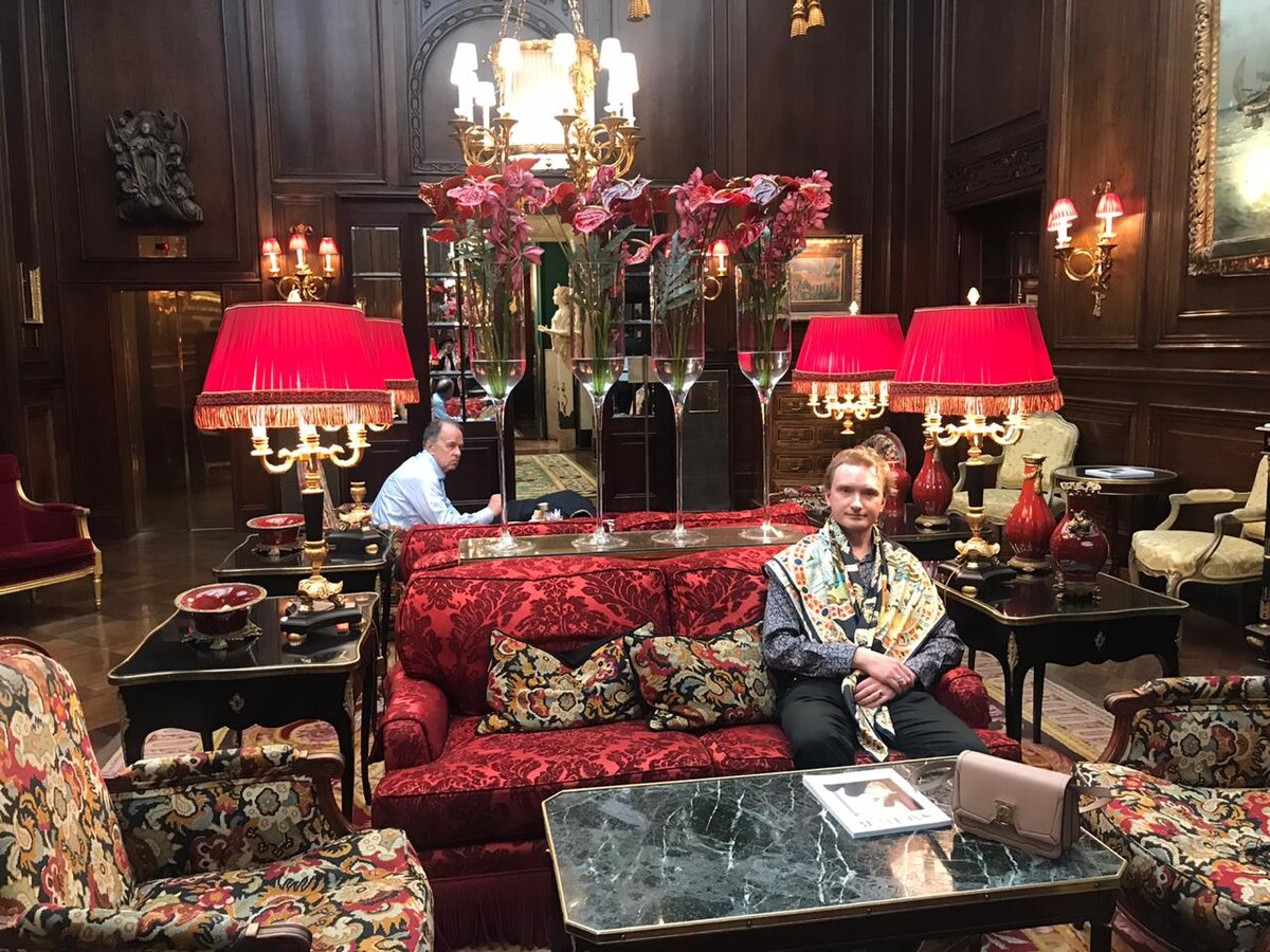 Георгий Гранкорд, основатель Маркалинизма. Отель Захер, Вена, Австрия.