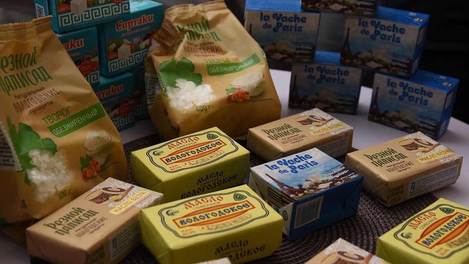    Сливочное масло от производителей Вологодской области. Автор фото: ГТРК "Вологда", скриншот видео