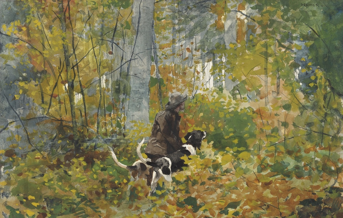 On the Trail (1889) by Winslow Homer. Original from The National Gallery of Art. Digitally enhanced by rawpixel.