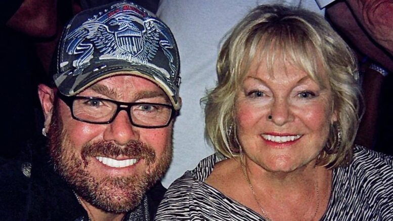 Jason Bonham & mom 