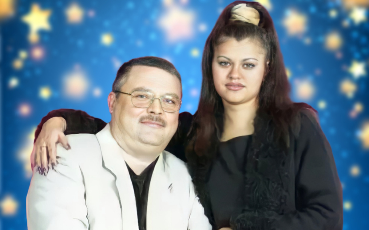 на фото Ирина и Михаил Круг