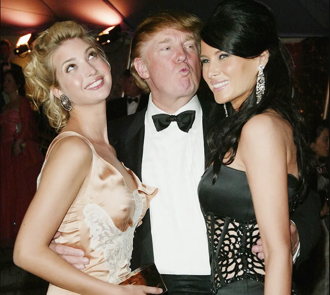 Дональд Трамп и его любимые женщины (фото: tatler.ru)