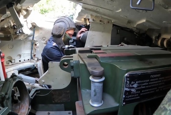    Боевая работа экипажа танка Т-72Б3М в зоне СВО