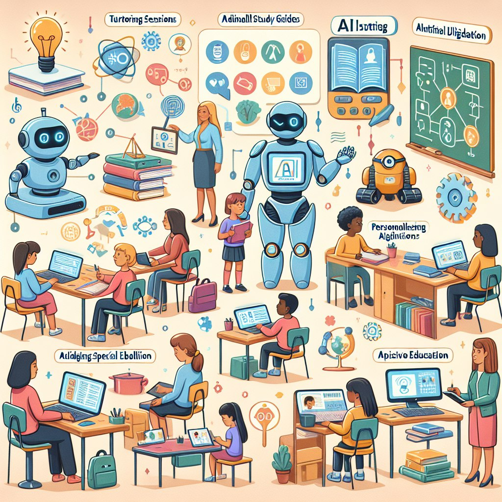 Сгенерированная Точкой Доступа картинка на тему "Как ИИ влияет на учебу"