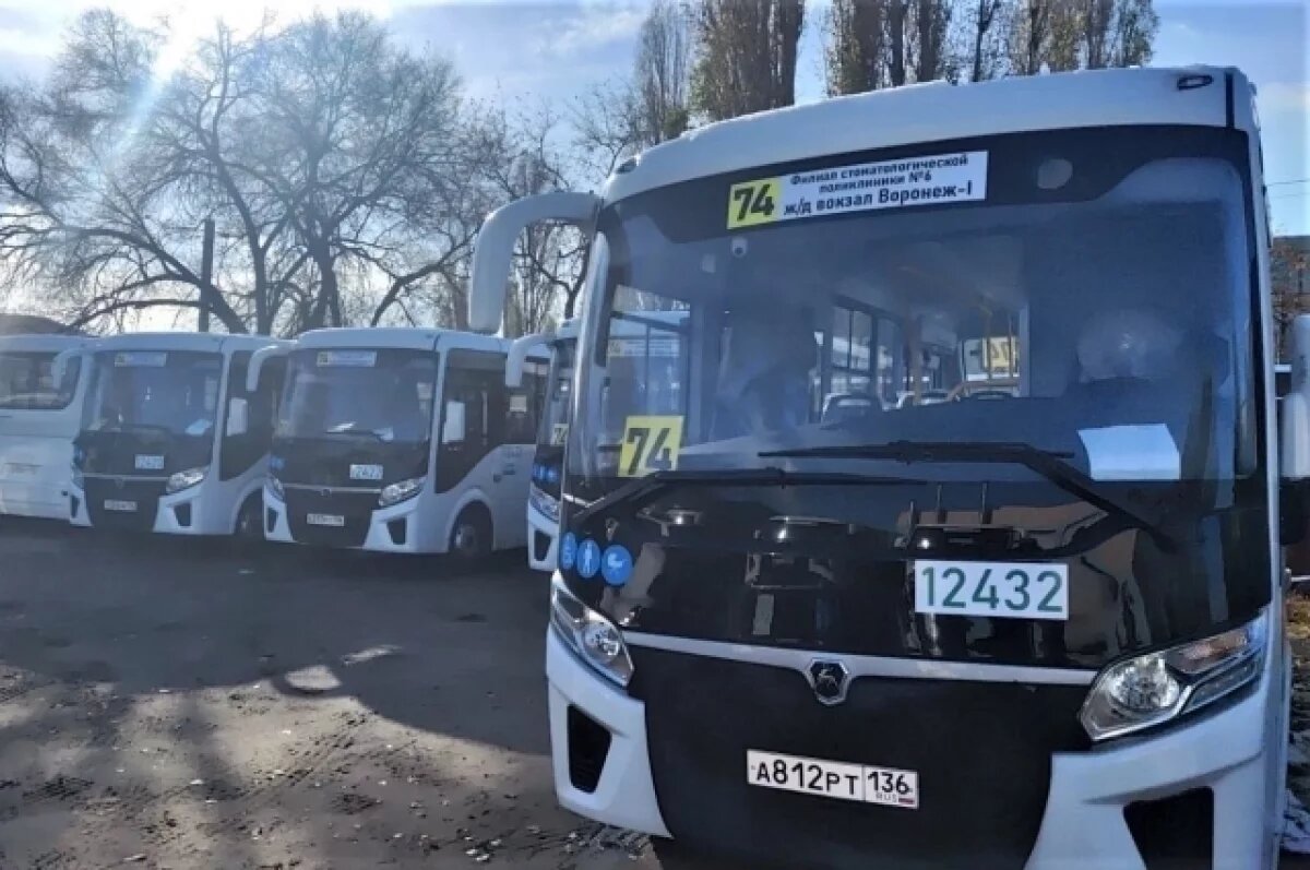    На воронежский маршрут №74 выйдут новые автобусы