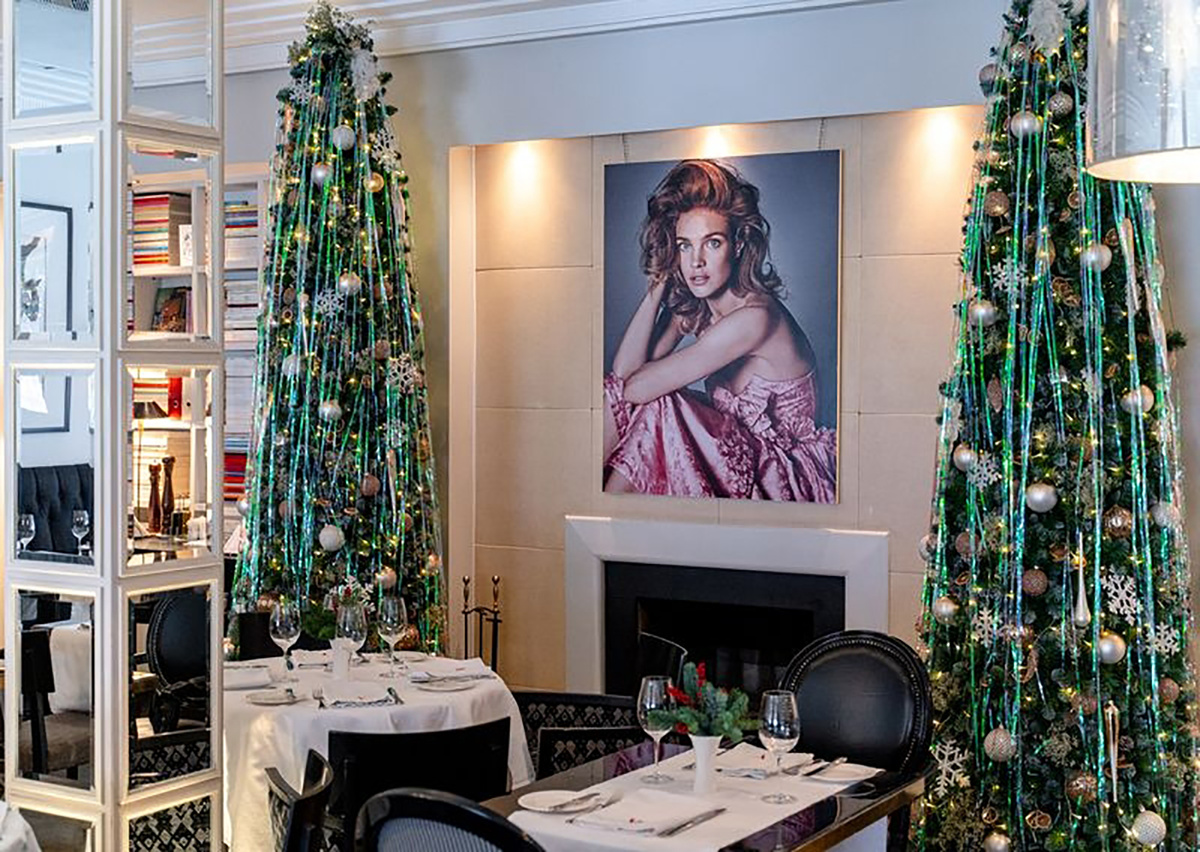 Оформление ресторана «Vogue cafe»