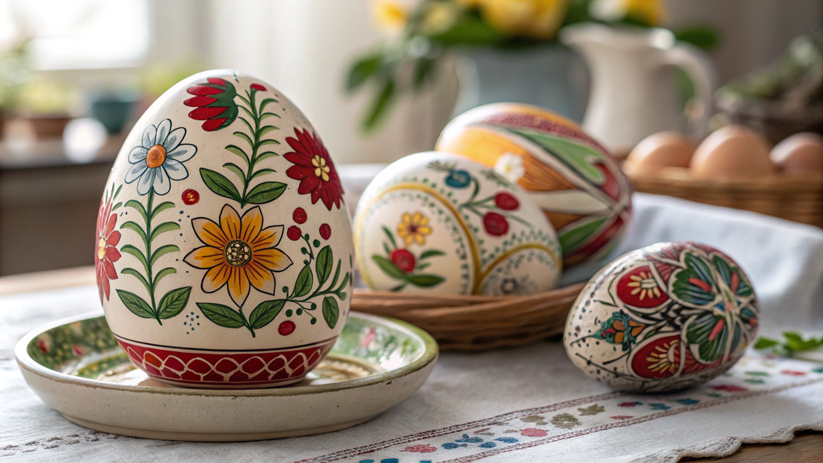 Пасхальные яйца в Чехии
