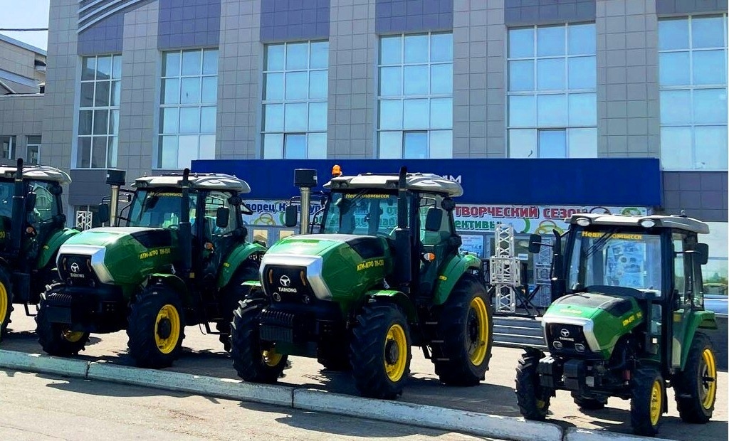 Линейка тракторов Taihong, поставляемых в Россию 