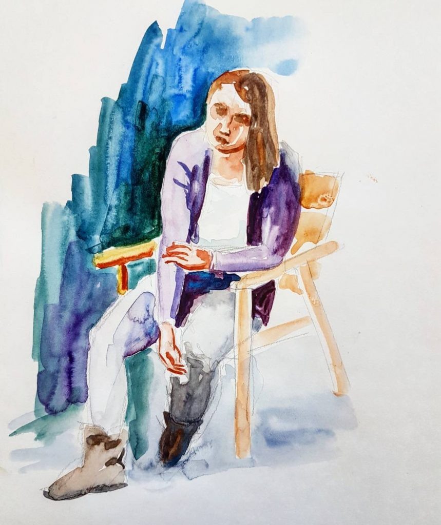 Неуверенный человек