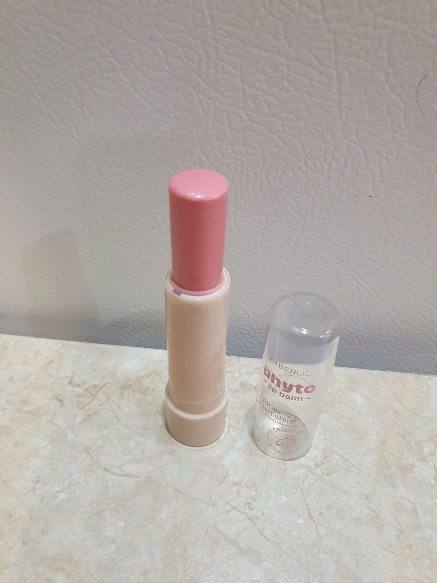 Оттеночный бальзам для губ Phyto Фаберлик с перламутром