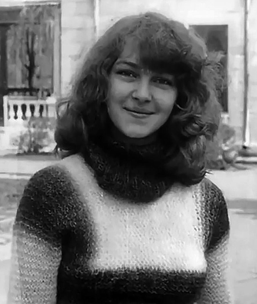 Юная Таня Лютаева