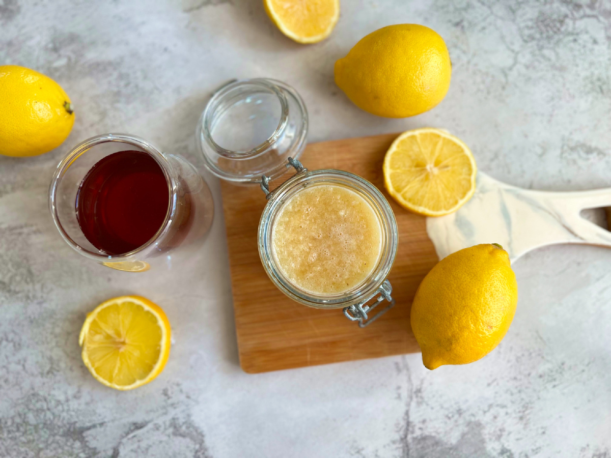 Лимонная баночка - Сладкий Персик