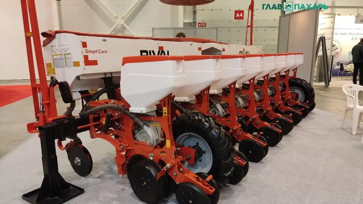 Фото: © Николай Петроченко / Glavpahar.ru Внешний вид сеялки RIVAL Smart Corn, выпускающейся в Екатеринбурге