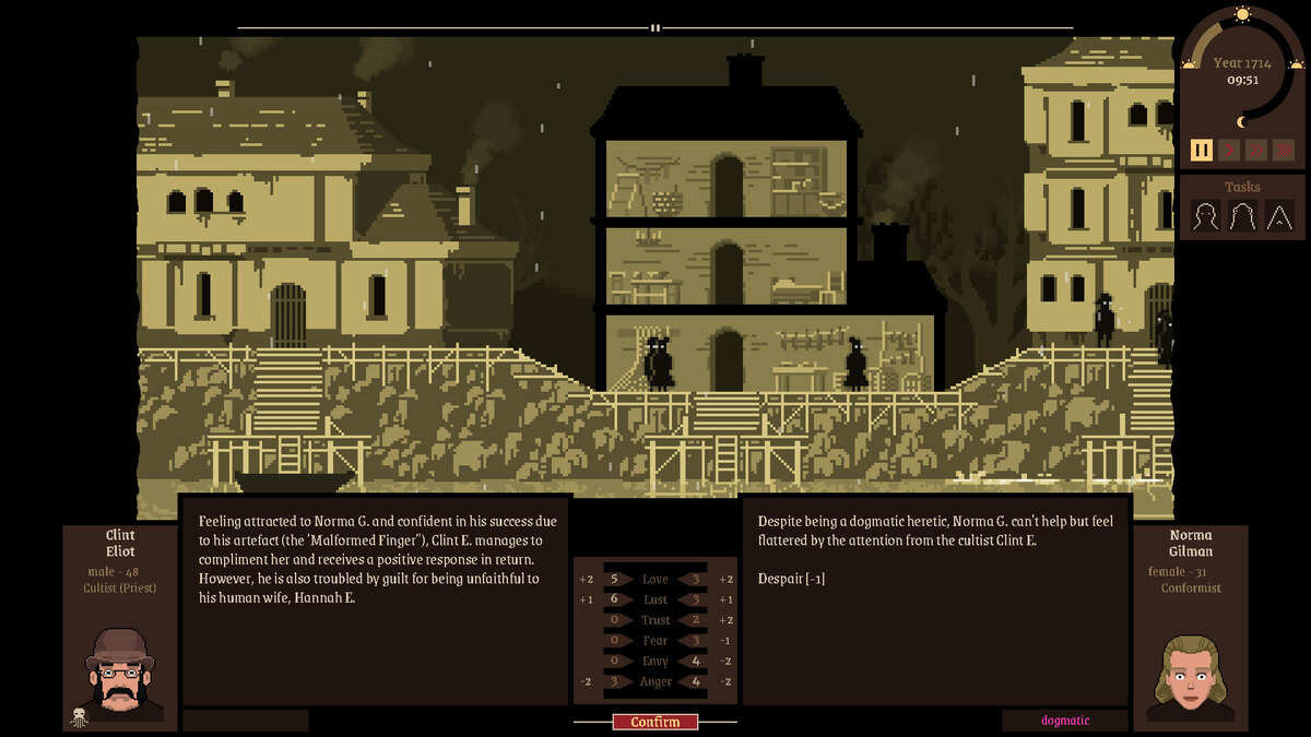    Галерея игры Marry a Deep One: Innsmouth Simulator