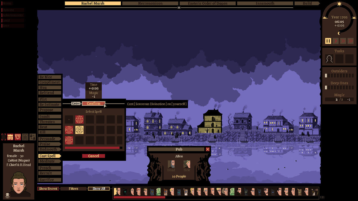   Галерея игры Marry a Deep One: Innsmouth Simulator