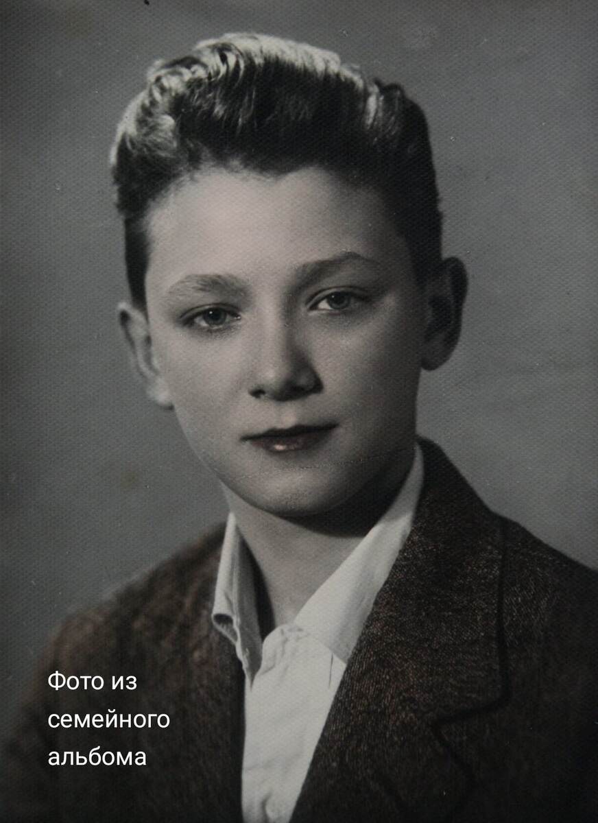 Игорь Старыгин в детстве