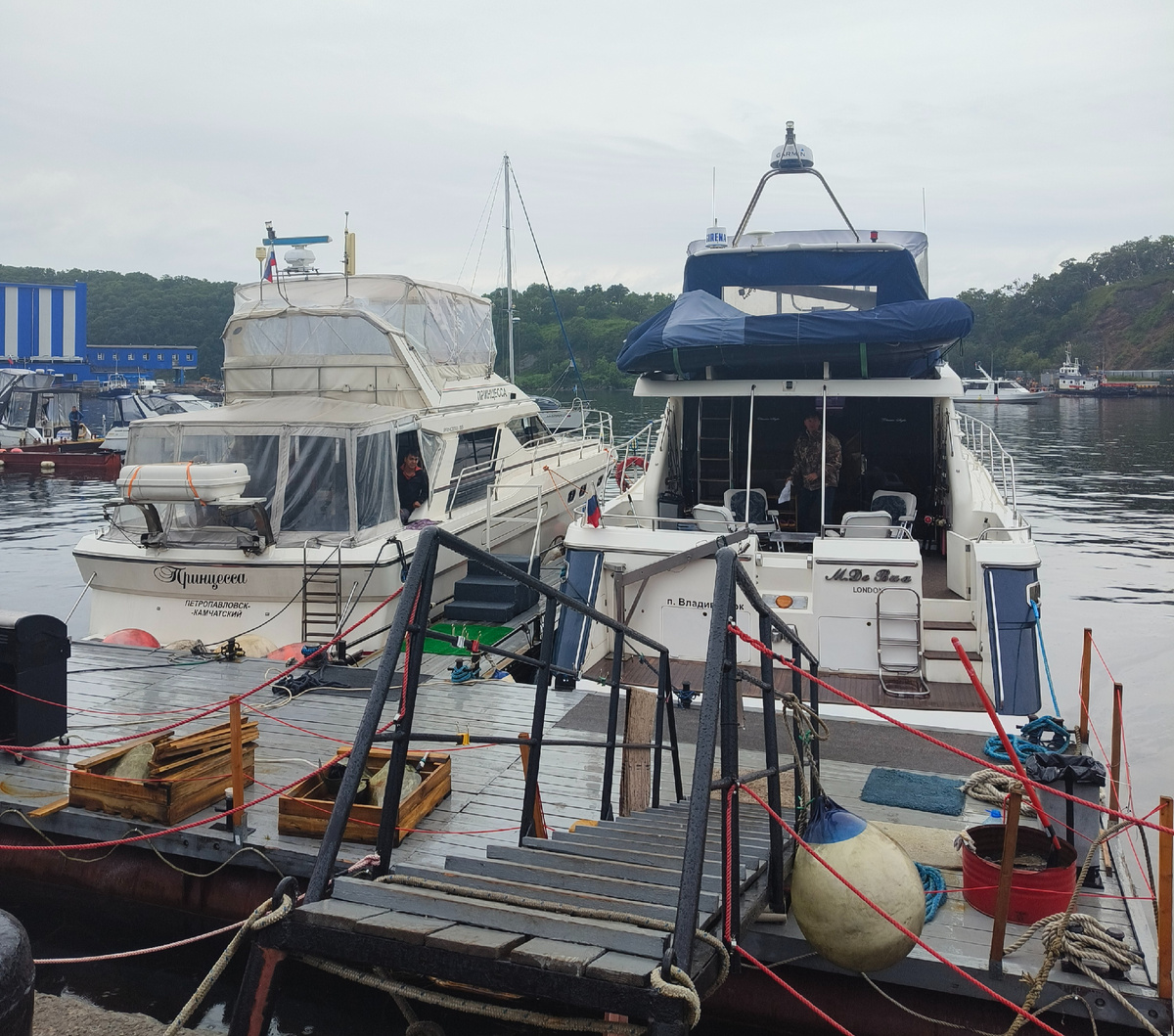 Начало морского путешествия. Камчатка