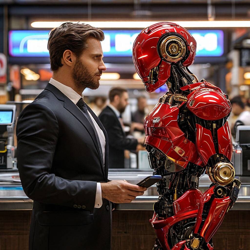 Ботселлер - авторская иллюстрация https://botseller.ai/