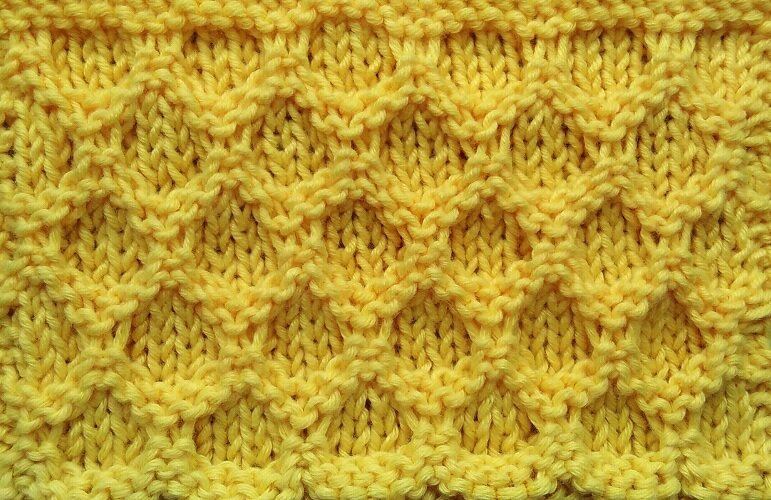 Лицевая сторона узора