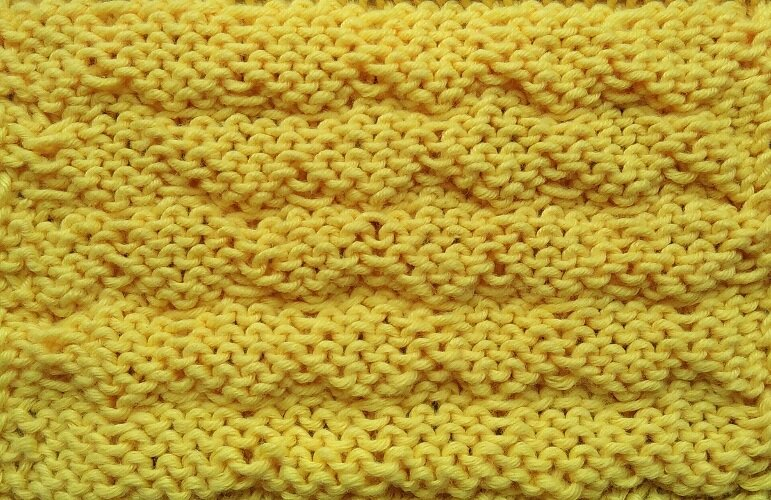 Изнаночная сторона узора