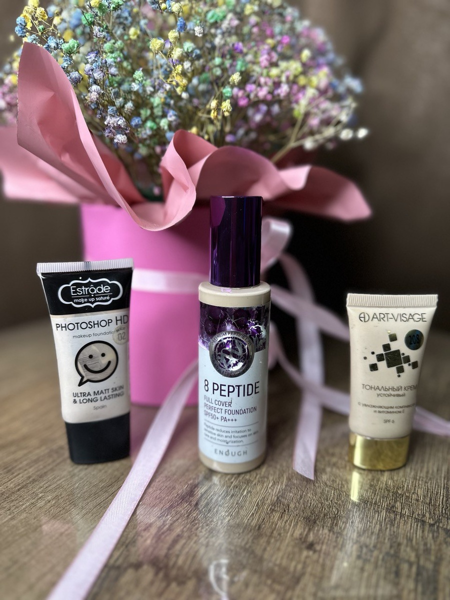 Топ три бюджетных тональных крема 