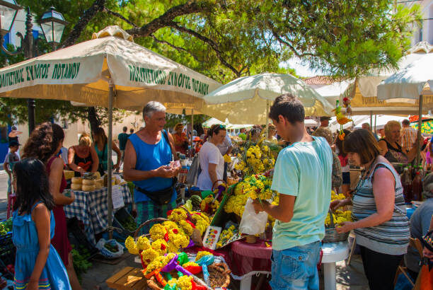 Рынок в Потамо