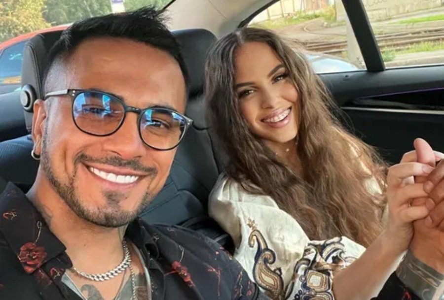 Фото: Натан с супругой Анастасией Швецовой