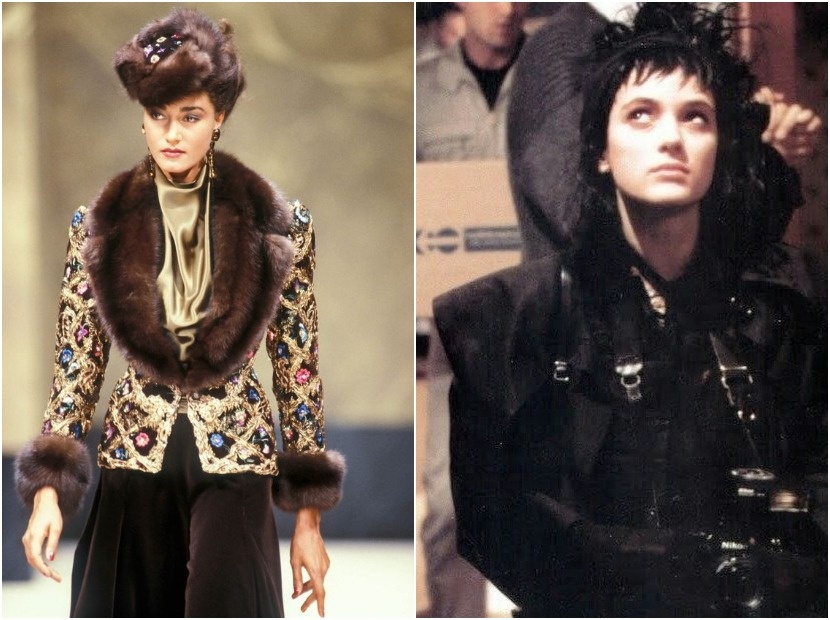 2. Jean-Louis Scherrer FW 1988 Couture. Winona Ryder - Lydia Deetz "Beetlejuice" 1988.