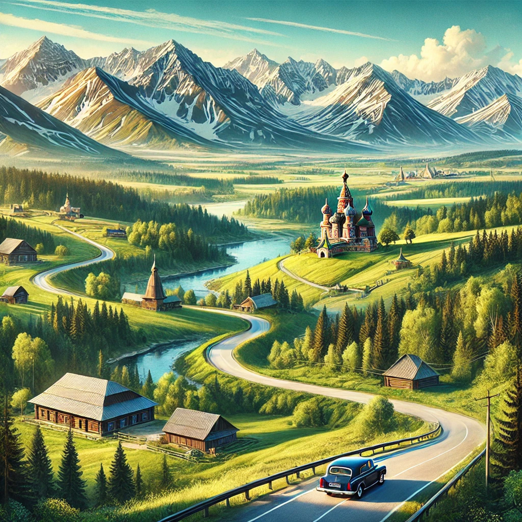 Приключение на автомобиле 