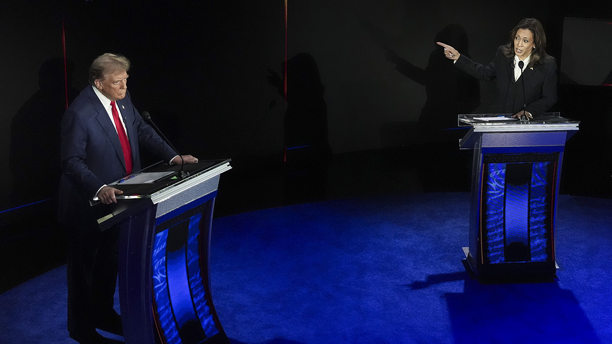 Дональд Трамп и Камала Харрис. Фото из открытых источников 