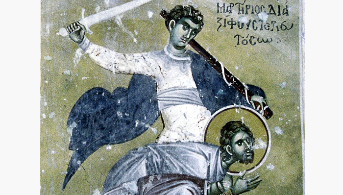    СВЯТЫЕ МУЧЕНИКИ МАРКИАН И МАРТИРИЙ. ФОТО: WWW.PRAVOSLAVIE.RU