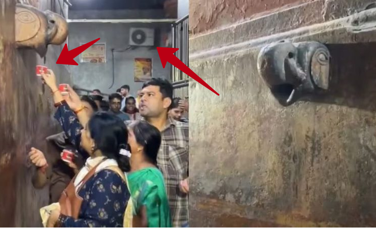 Преступление и преступник в одном кадре!