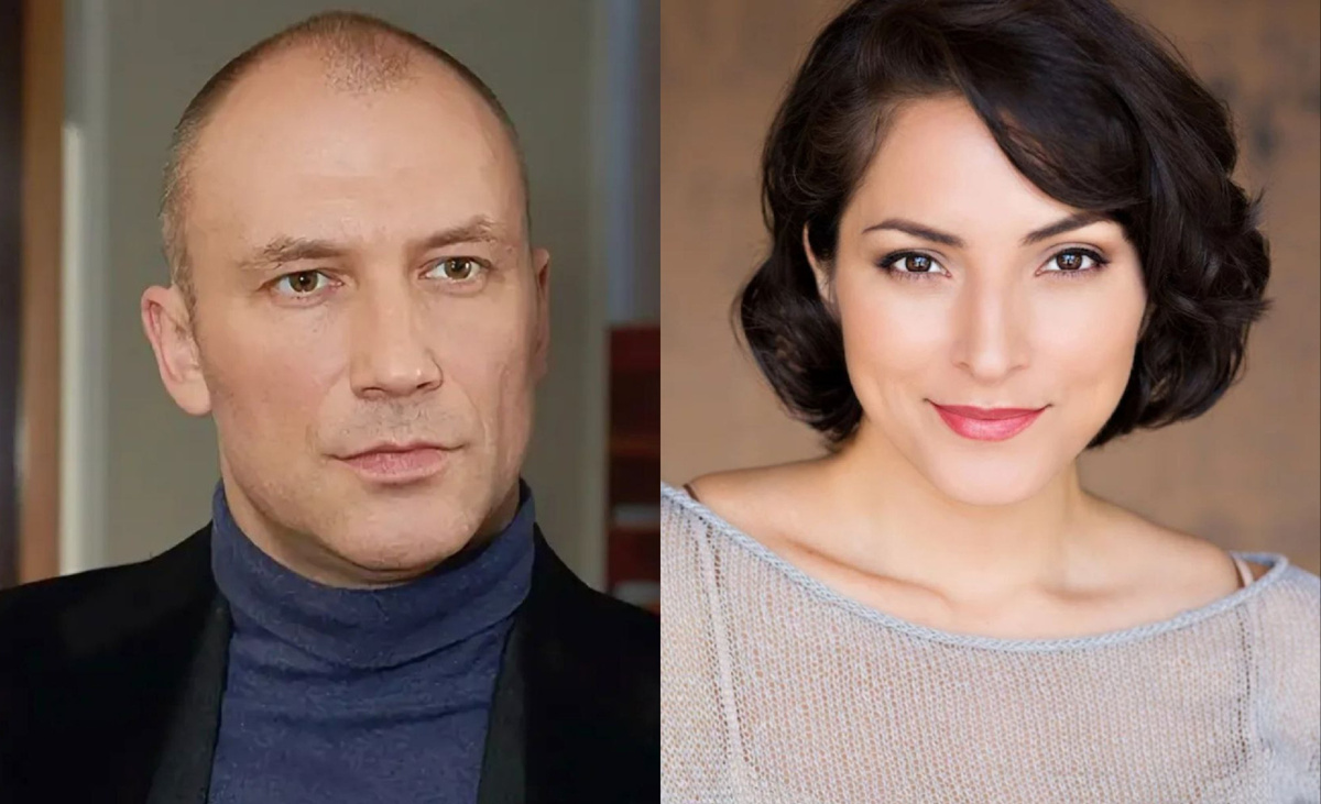 на фото Константин Соловьев и Ина Баррон