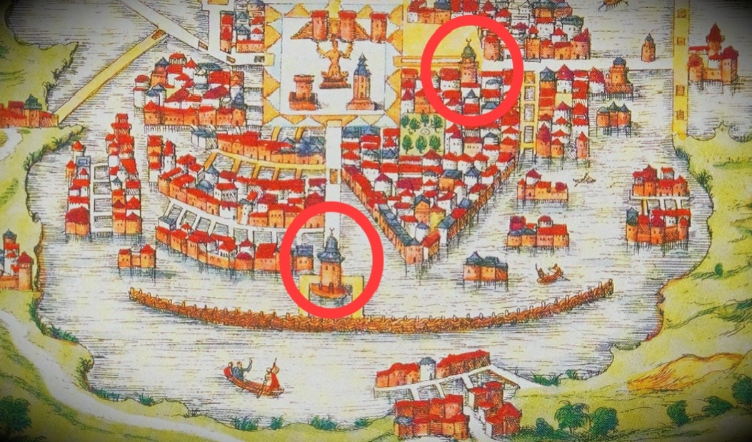 Загадки древних гравюр: полумесяц в Мехико и Куско