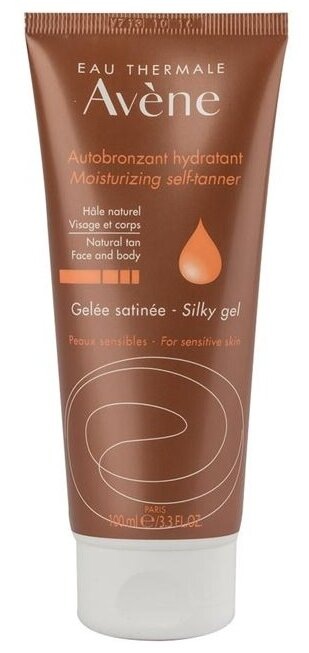 AVENE Увлажняющий автобронзант для лица и тела