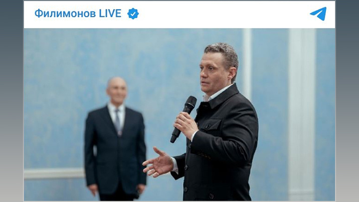    Георгию Филимонову комфортнее работать "без галстуков". Скриншот с ТГ-канала "Филимонов Live"