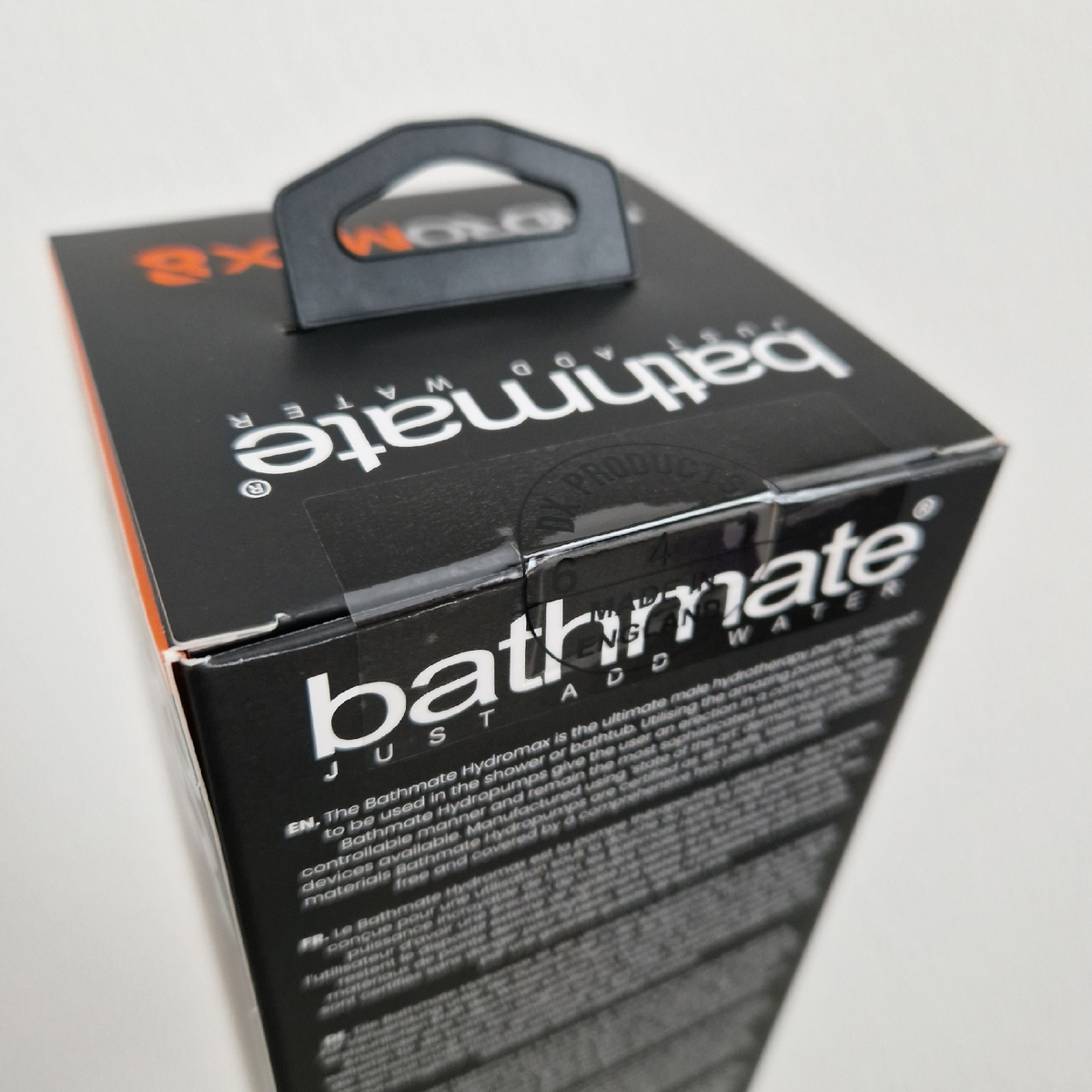 Пломба "MADE IN ENGLAND" - гарантирует что продукт не вскрывался до вас.