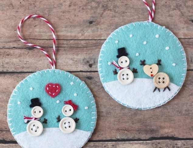    Из фетра и пуговиц   
Источник: Скриншот из видео