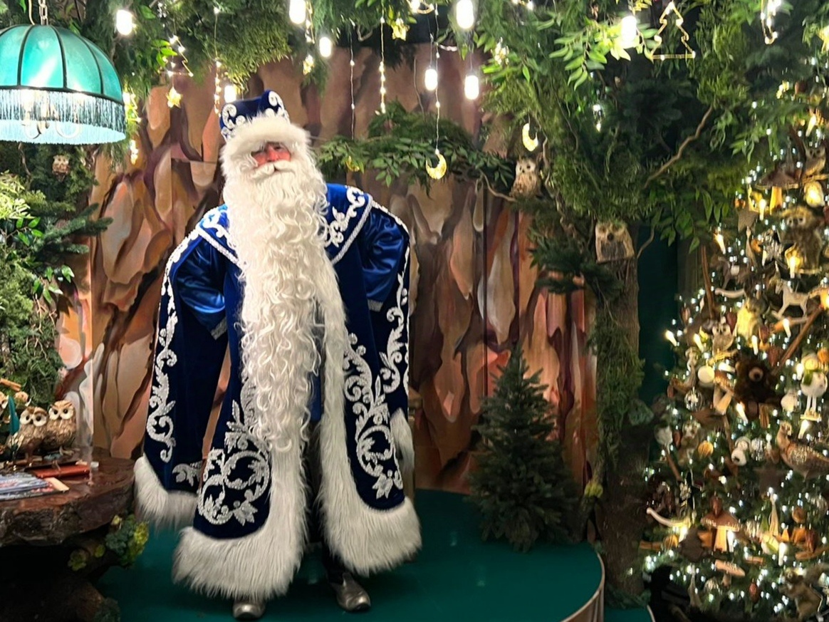 Фото из Московской усадьбы Деды Мороза