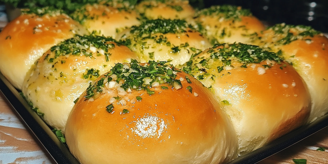 Идеальные Пампушки с чесноком за 20 минут!