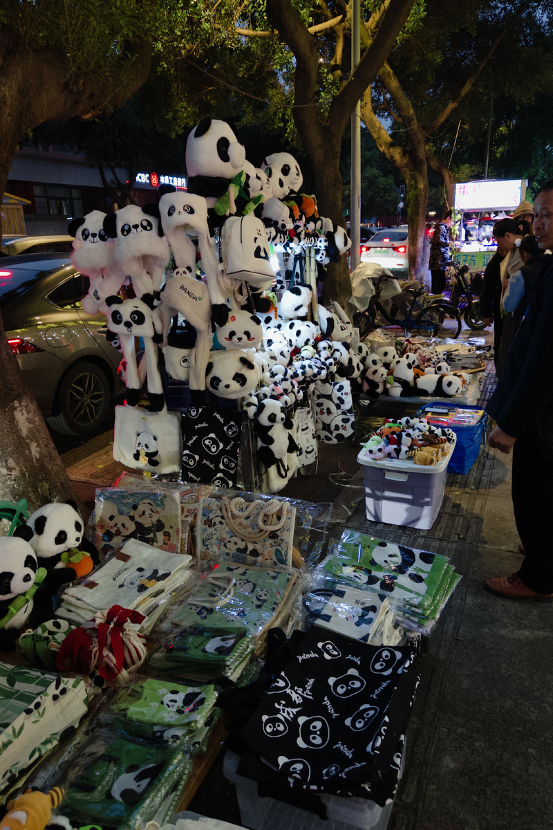 на улицах Чэнду