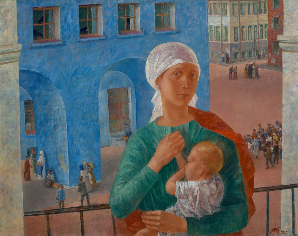 «1918 год в Петрограде» («Петроградская мадонна»), Кузьма Сергеевич Петров-Водкин