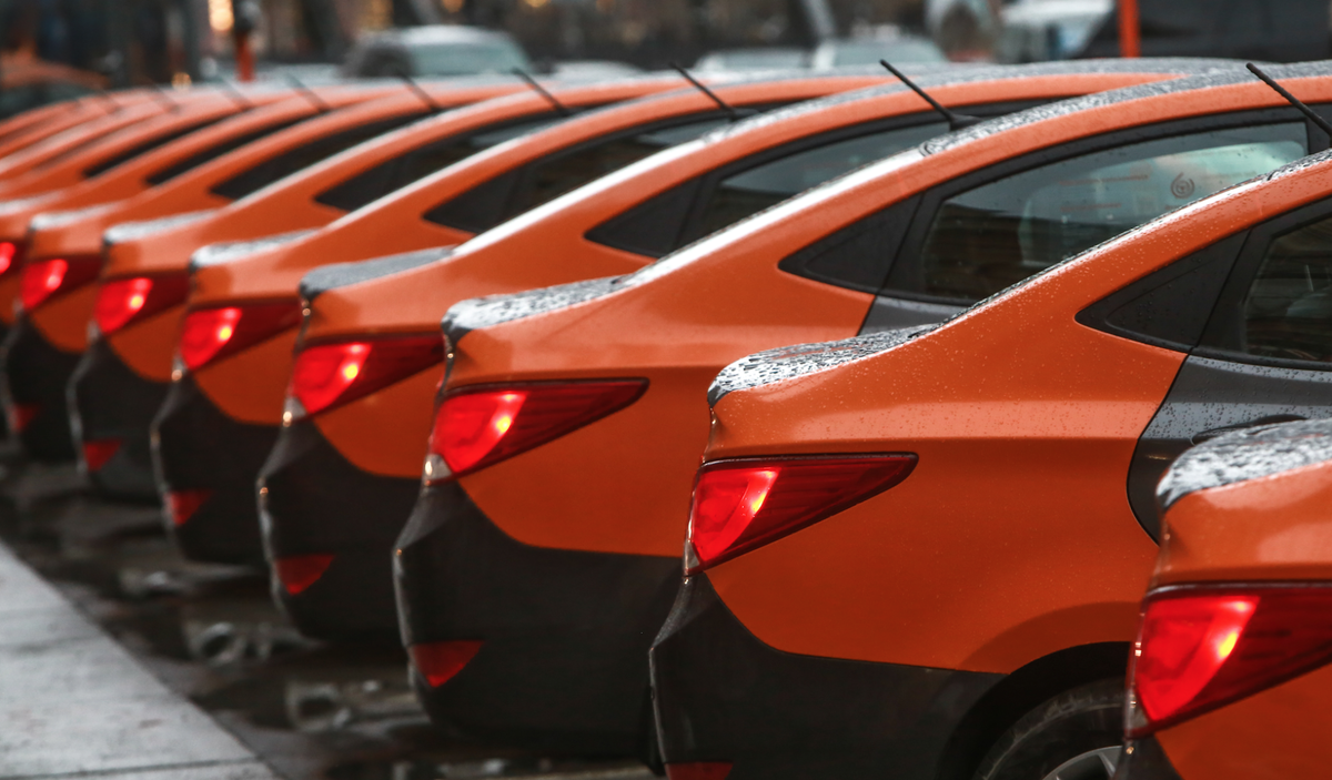 Парк каршеринговых автомобилей