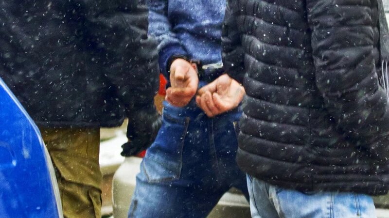     Задержание злоумышленника. Михаил Хаустов