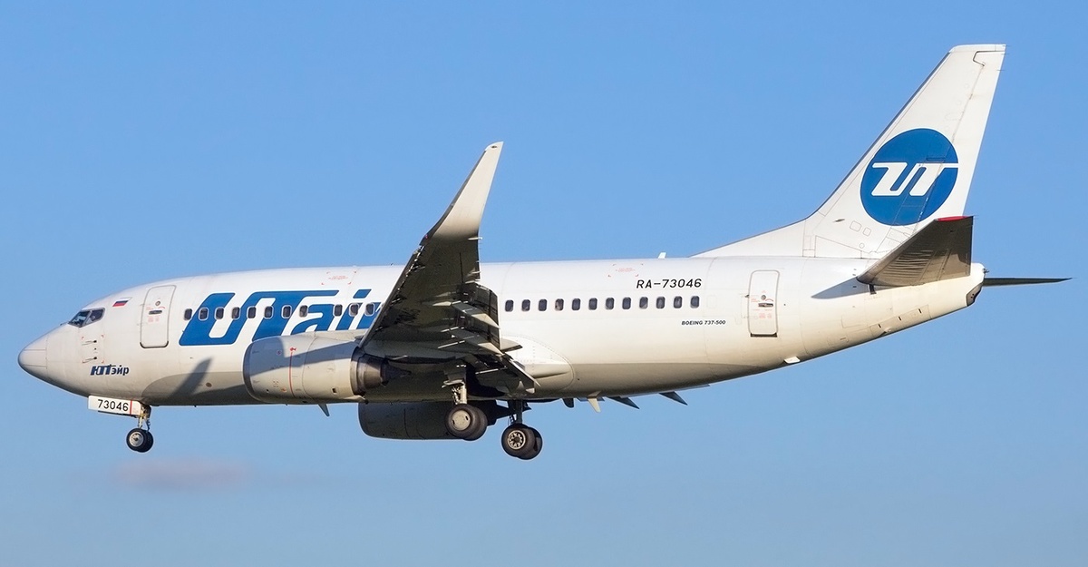 Михаил Чурканов. Боинг 737 авиакомпании Ют Эйр.