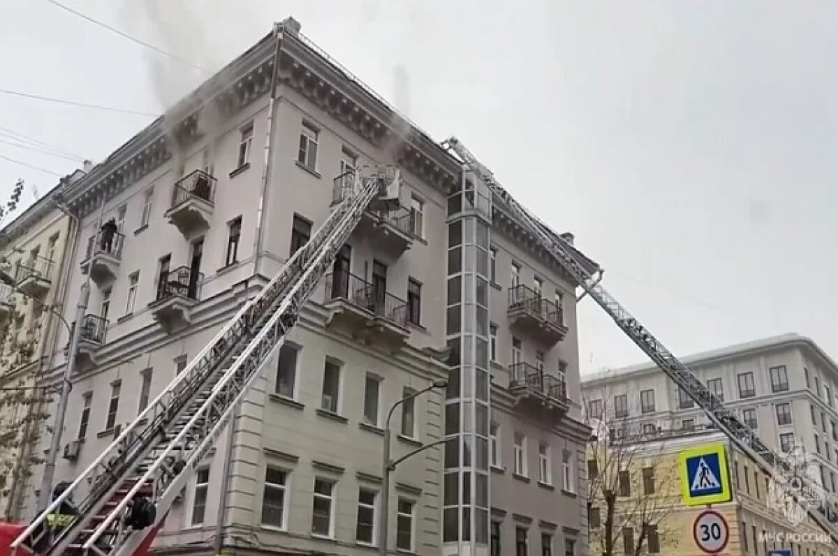    Сгоревшую квартиру жены экс-кандидата в президенты Башкирии проверяет МЧС