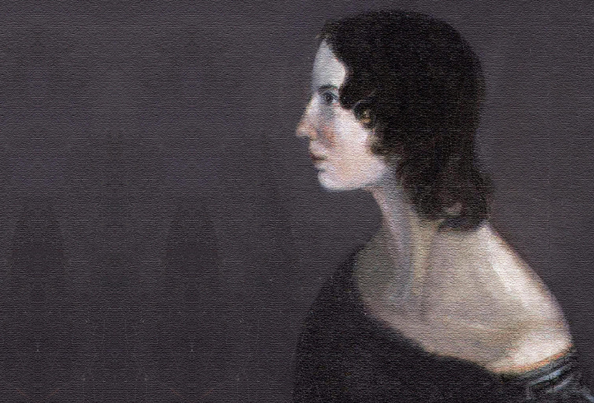 Спорный портрет, приписываемый Эмили (многие считают, что на нём Энн)