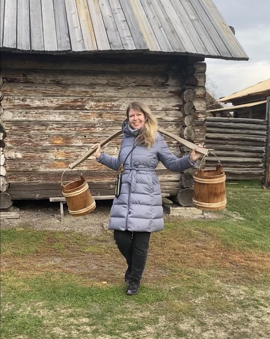    Наш репортёр Юлия Щедрова представила, как бы она жила в Шушенском. Юлия Щедрова